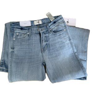 7 for All Mankind, size 27, Mid-rise, bootcut, med. stretch NWOT $169 original